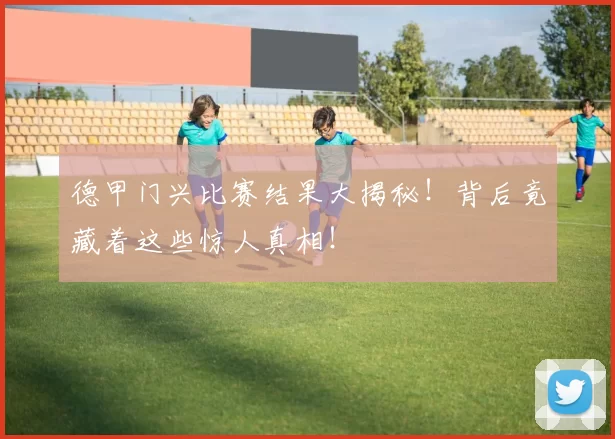 德甲门兴比赛结果大揭秘！背后竟藏着这些惊人真相！